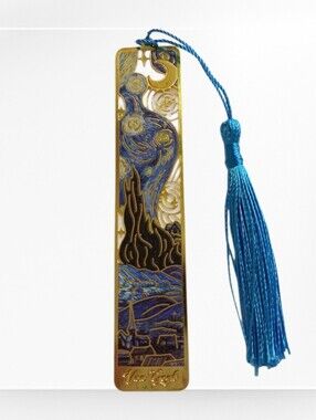 Bookmark Van Gogh Starry Night Painting